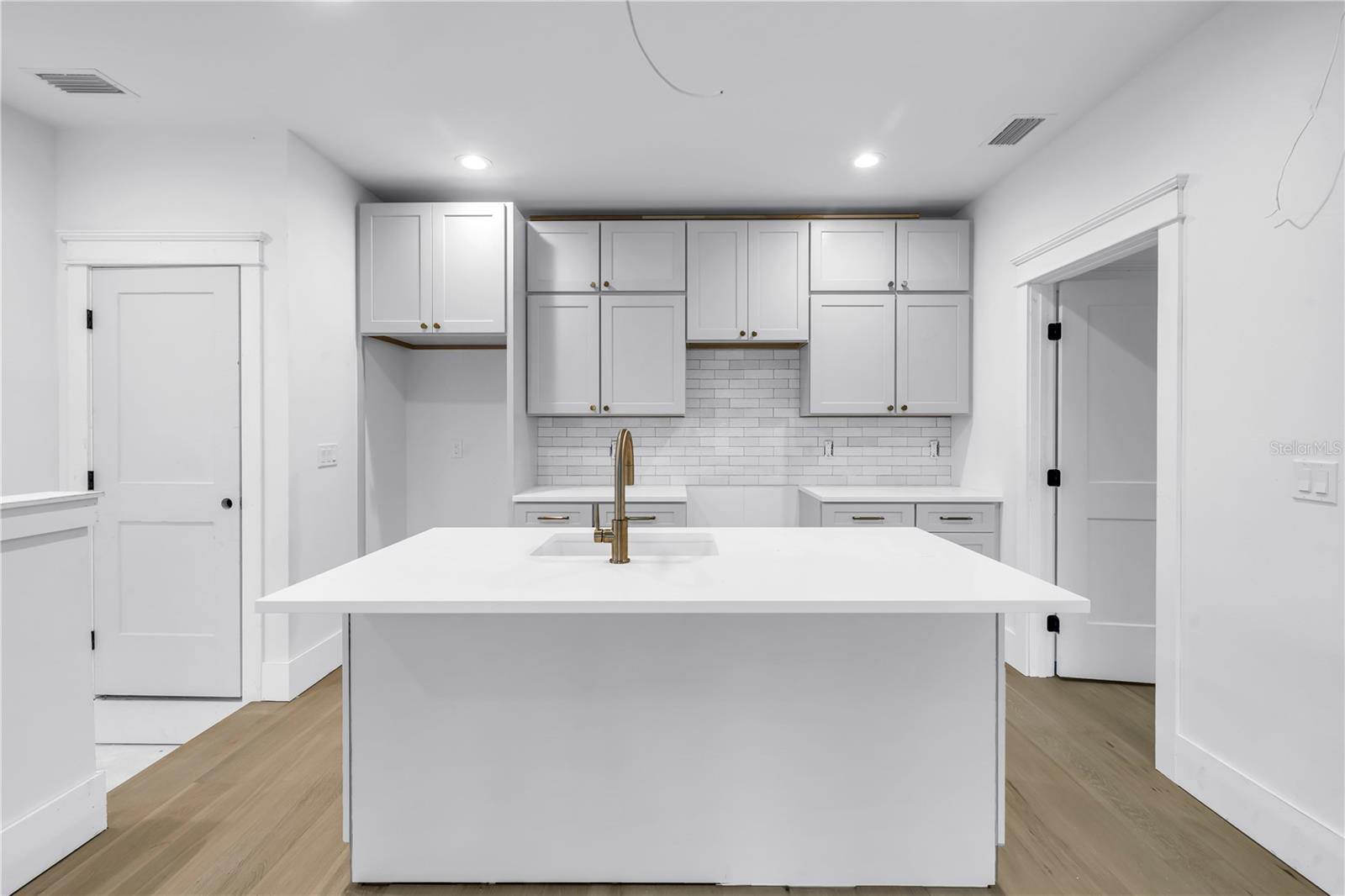 ADU kitchen in progress July 2025