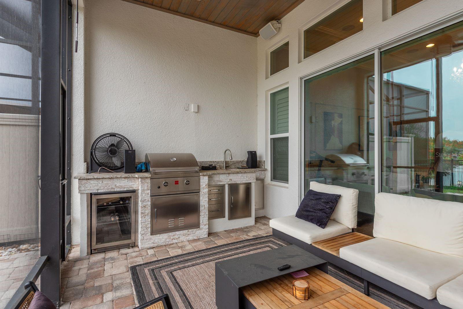 Outdoor kitchen
