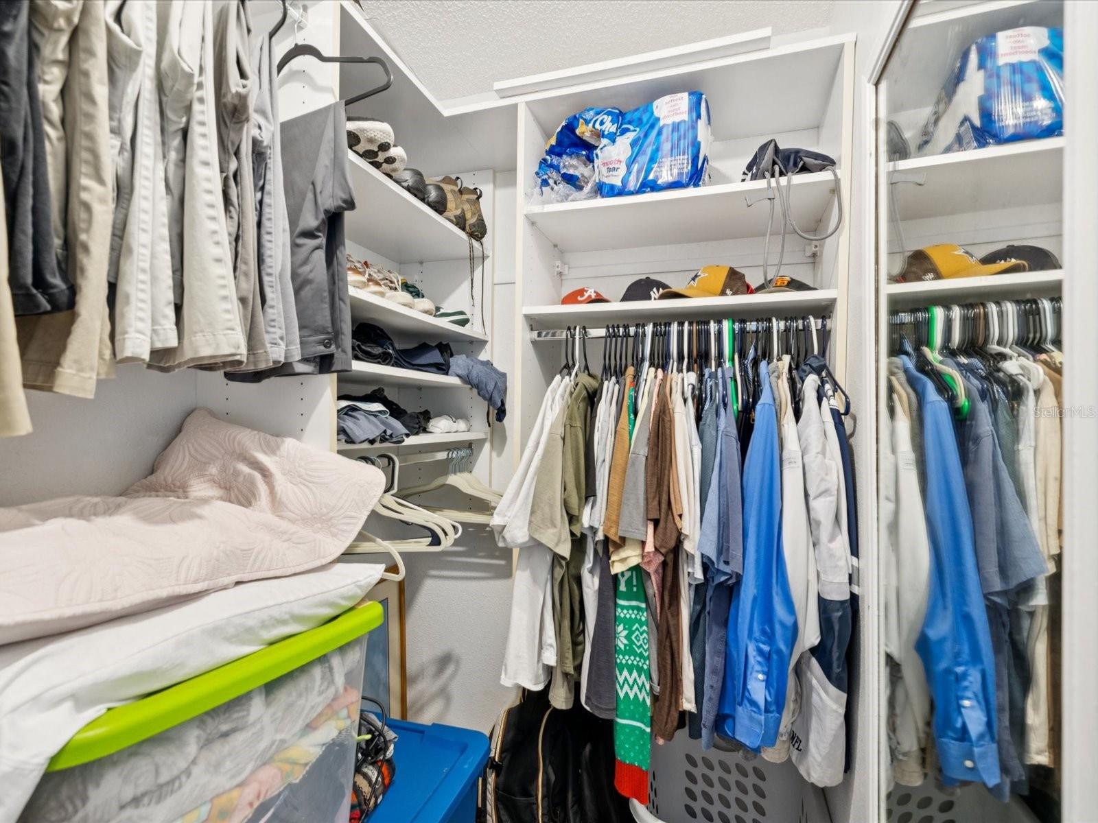 2nd Bedroom Walk in Closet