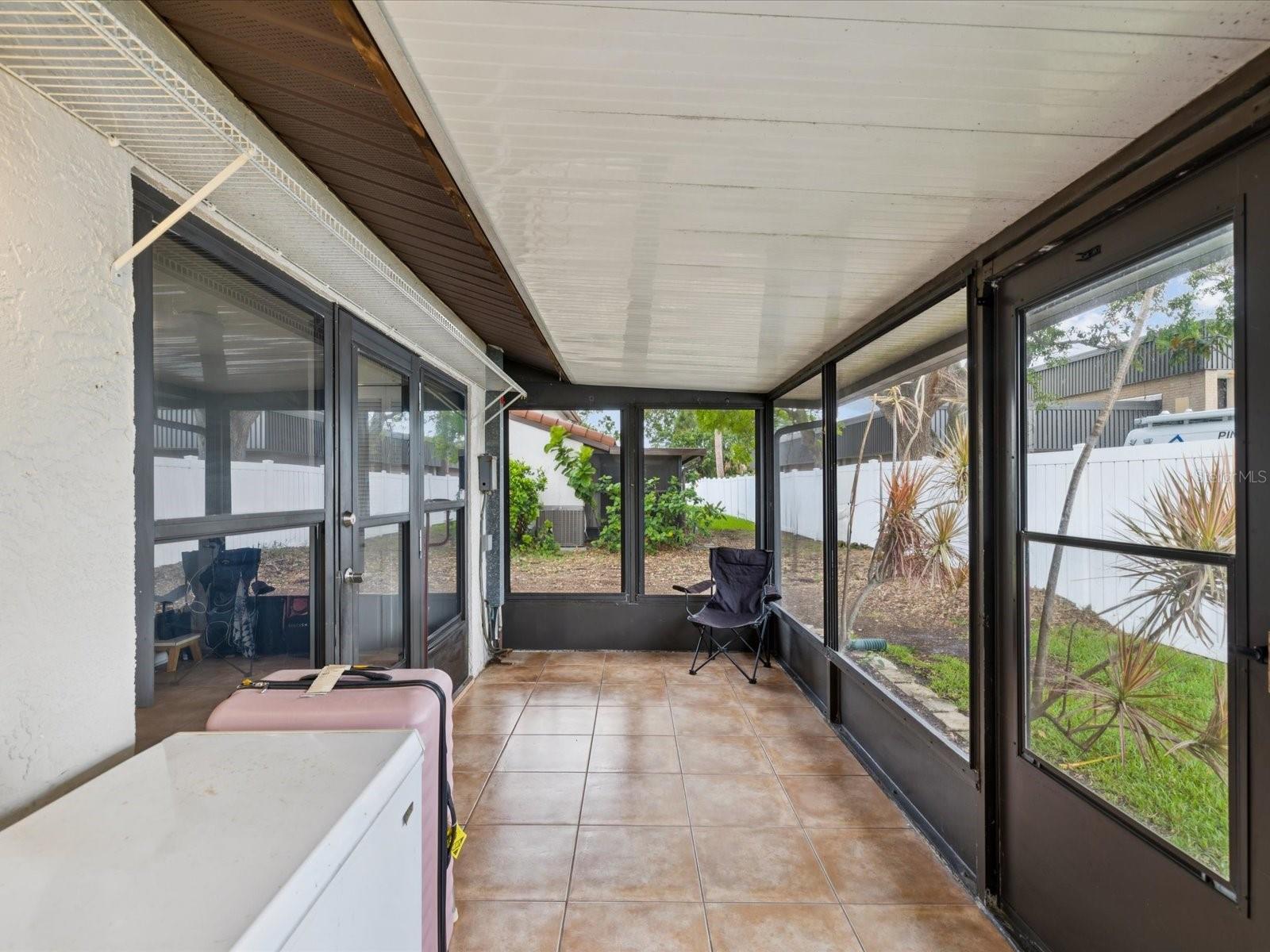 Screened in Patio