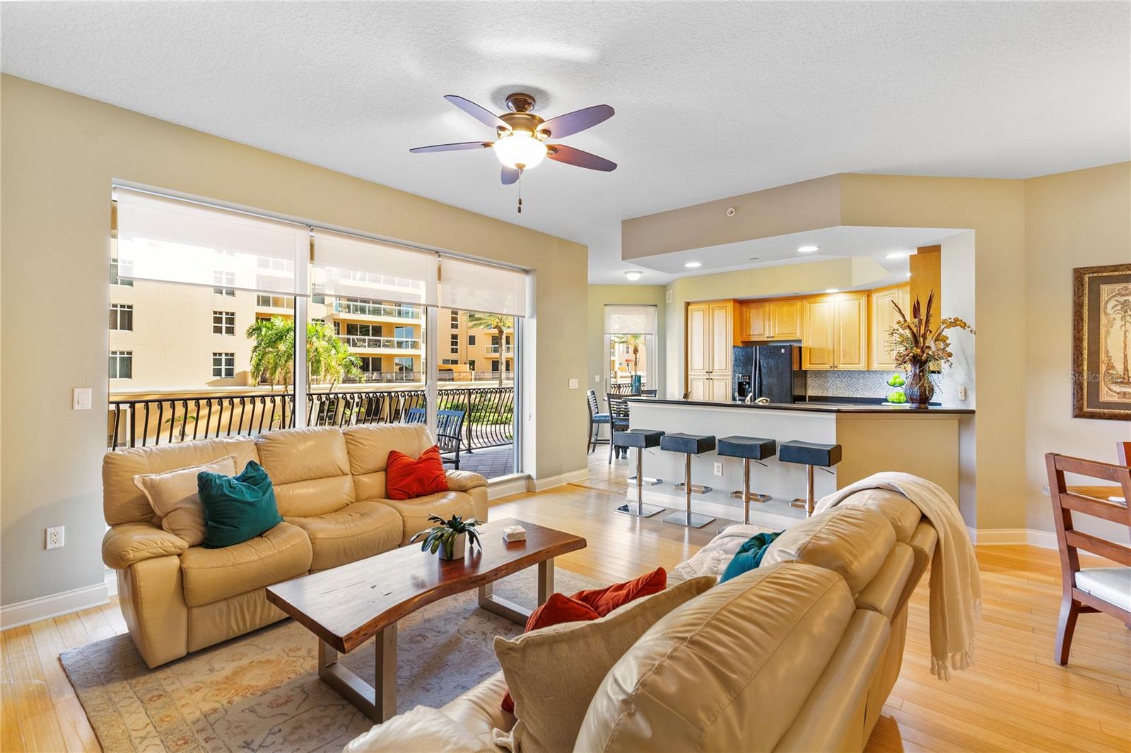 Gather everyone at the bar, at the dining table or the eat-in kitchen table.... there's plenty of room!