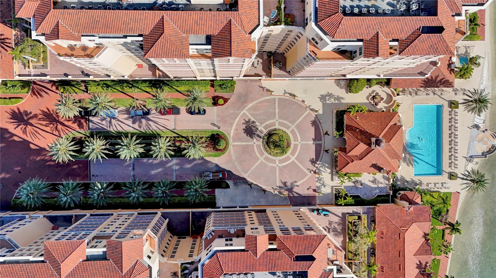 A birds-eye view of the renowned Belle Harbor icon.