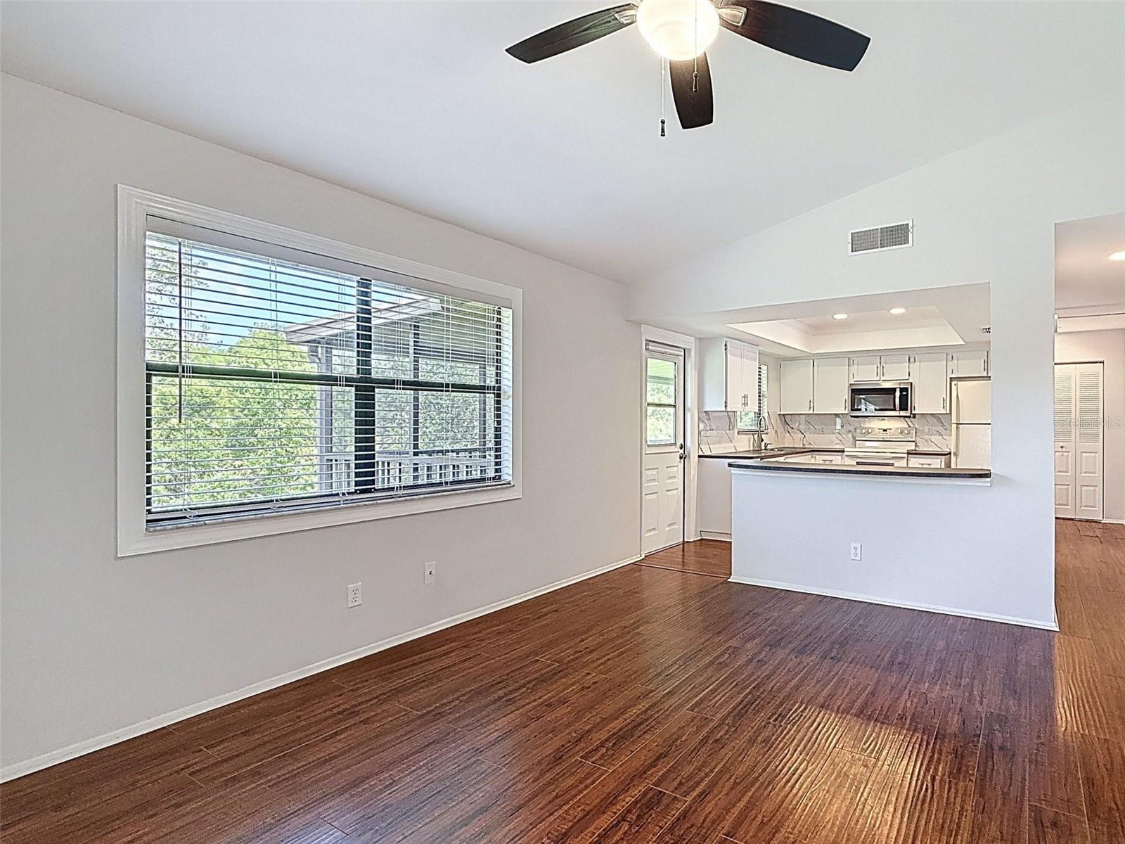 Spacious and bright living room