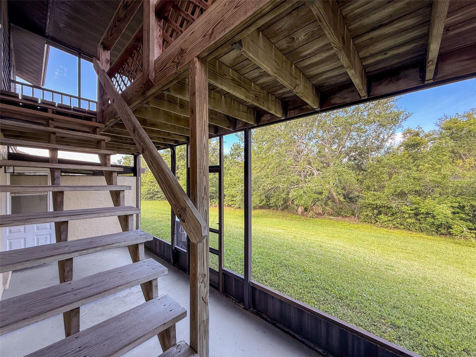 Ground floor patio