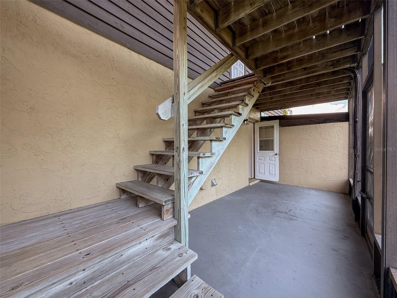 Ground floor patio