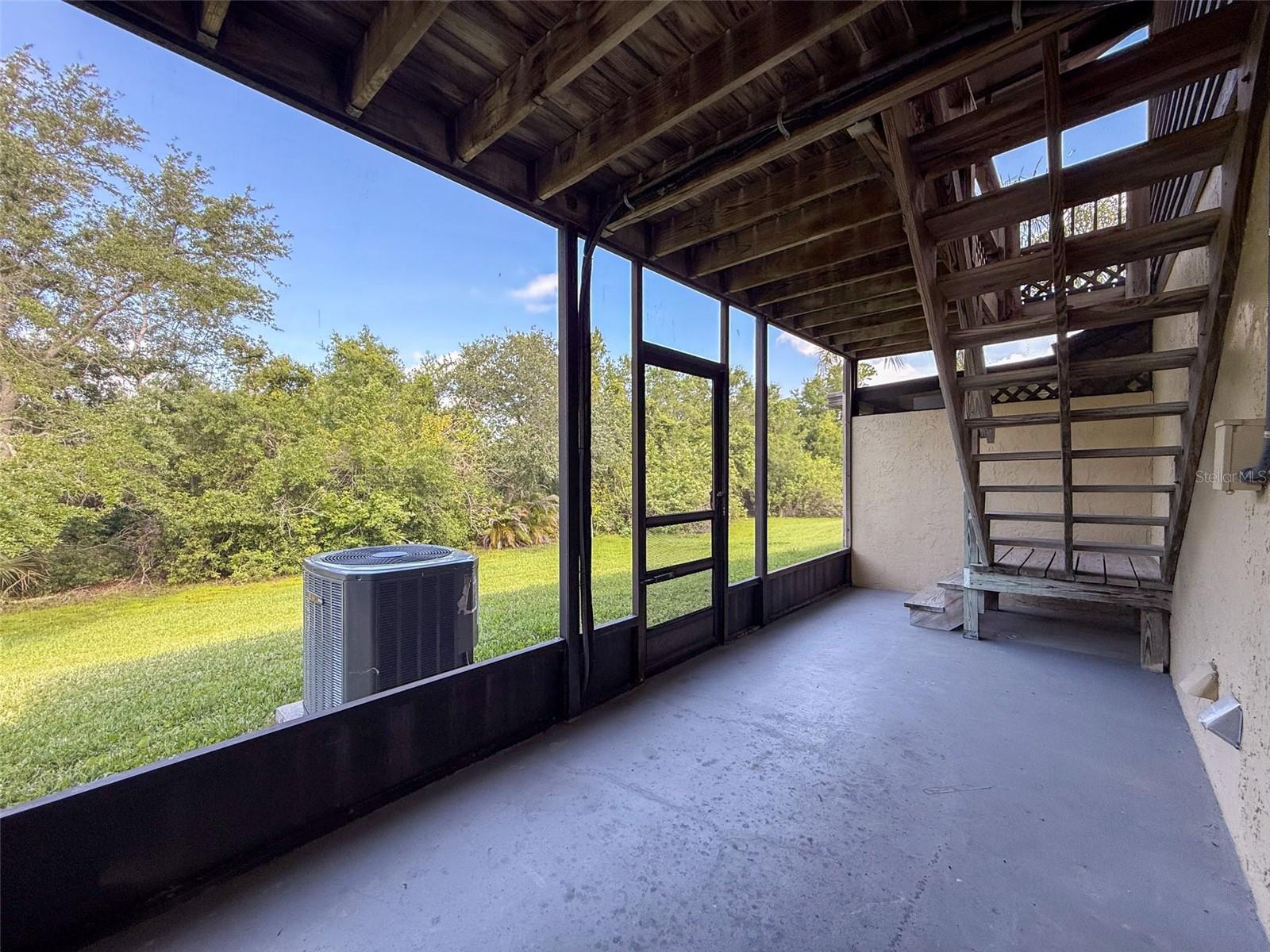Ground floor patio