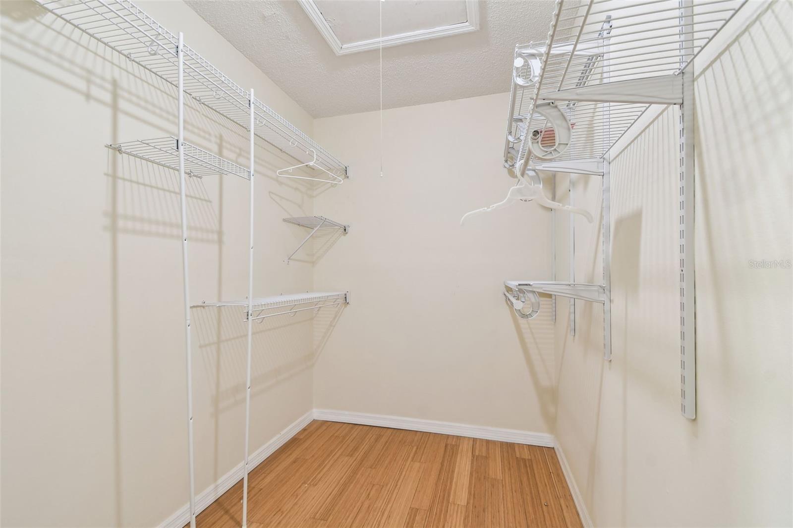 Primary Walk-in closet
