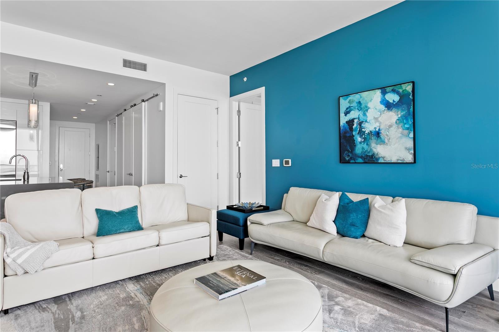 Open living room