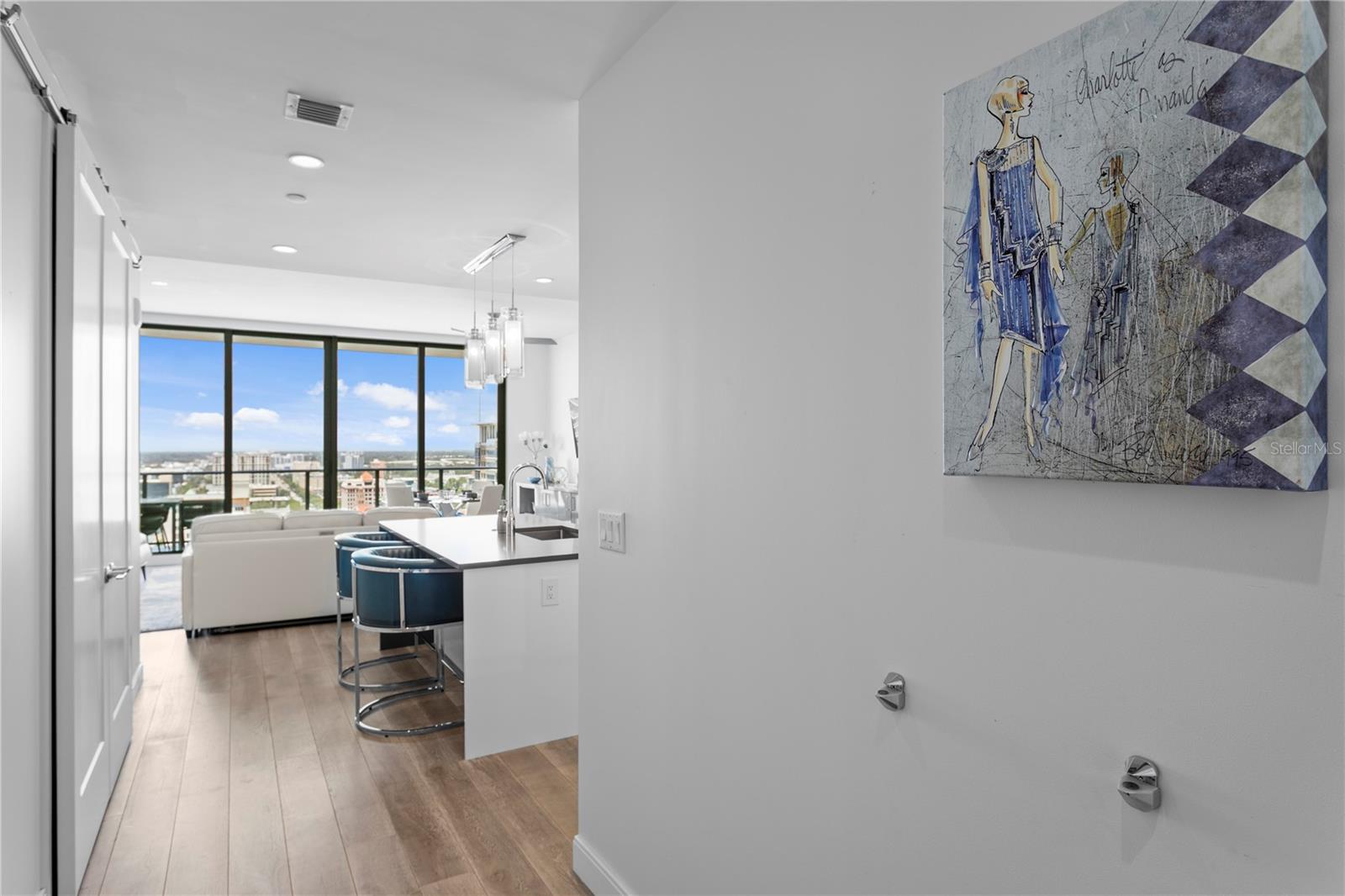 Entrance to your new ONE St Petersburg Condo