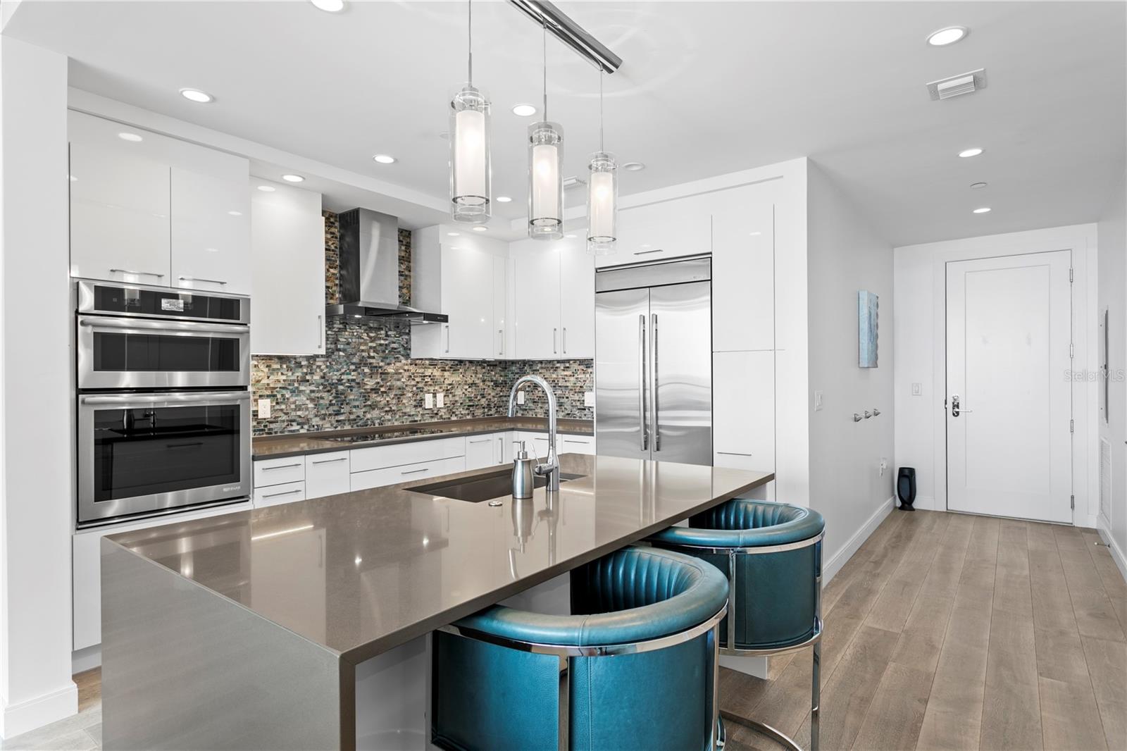 Chef's open kitchen