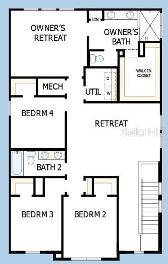 Floor Plan Second Floor