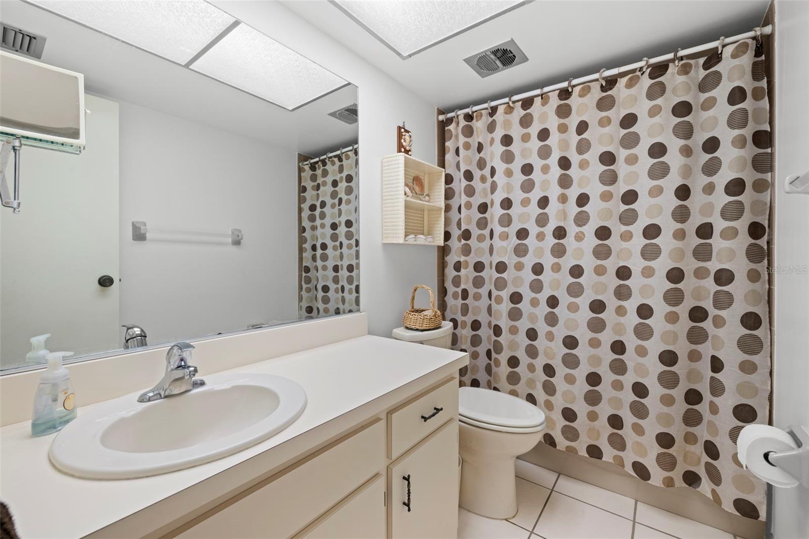Primary bathroom features a large walk-in shower...no tub!