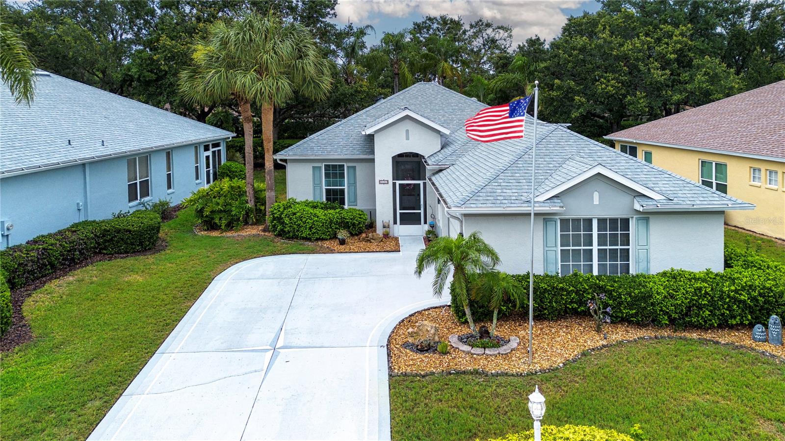 Long driveway