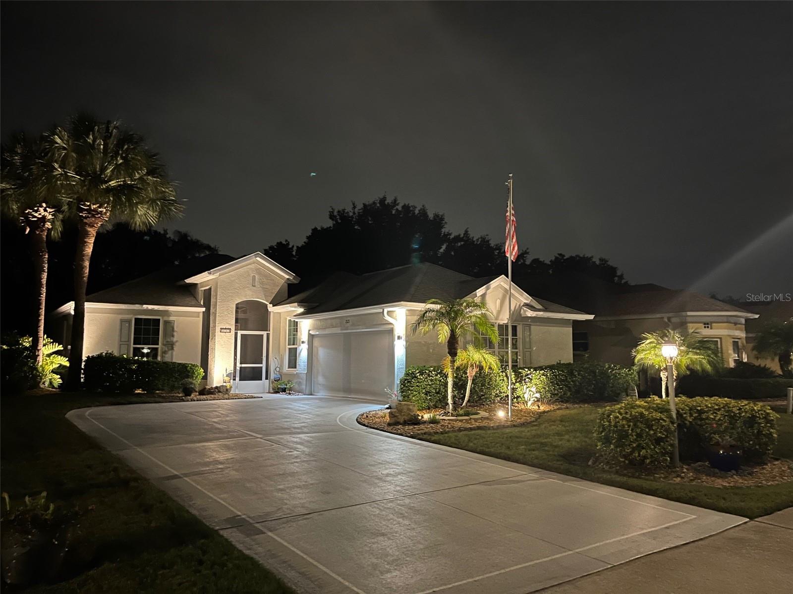 Beautiful outdoor lighting