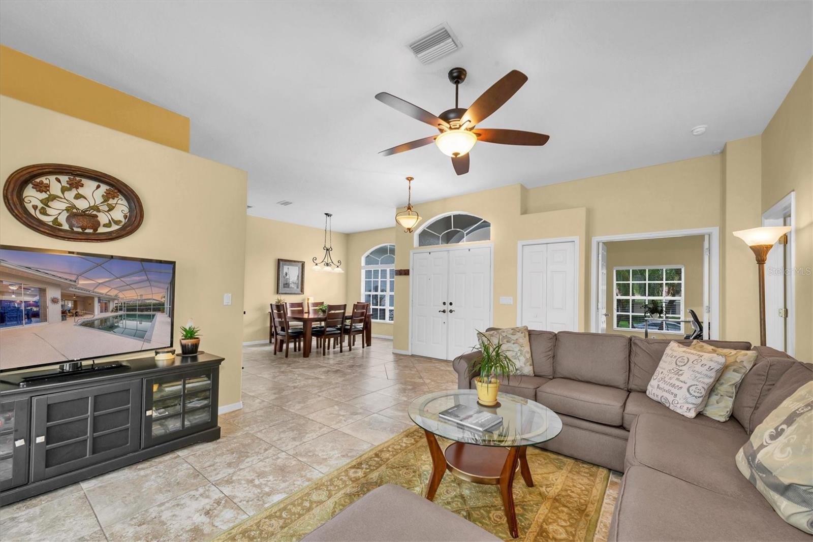 Entry, Living & Dining