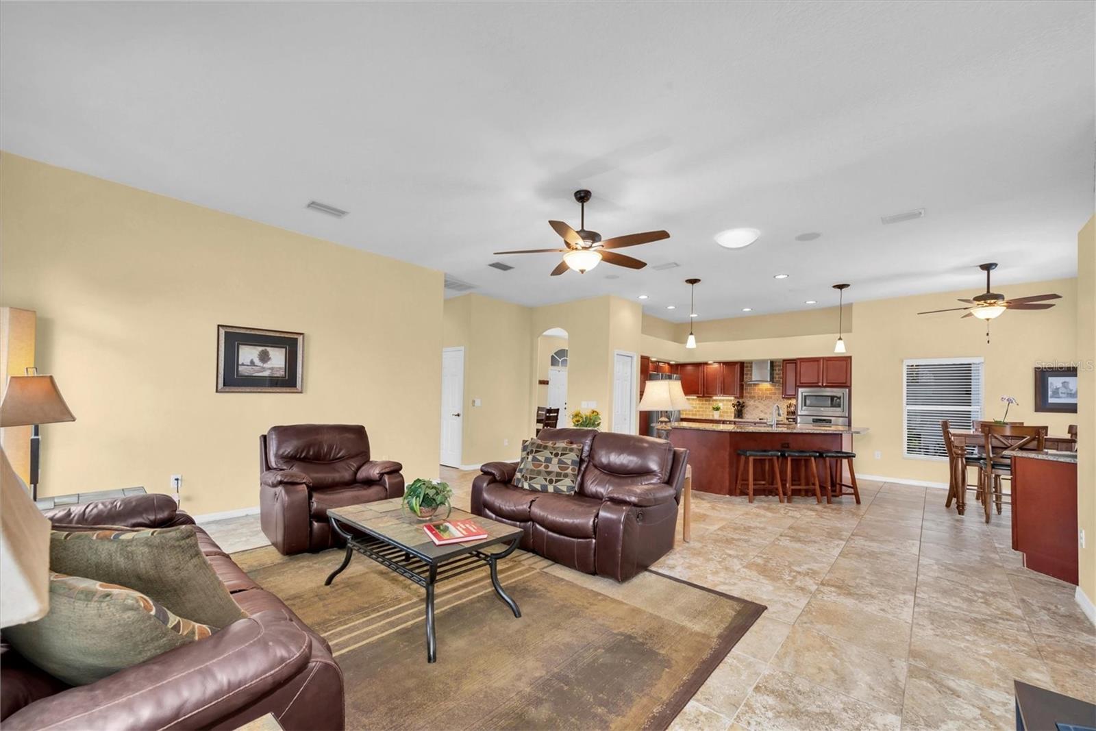 Family Room & Kitchen