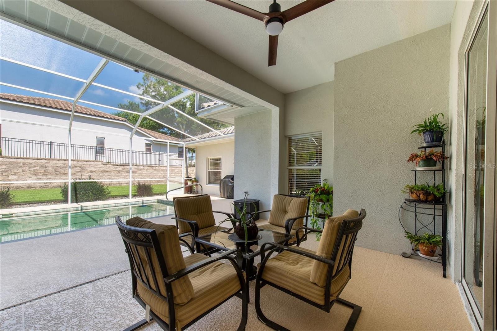 Covered Lanai for Dining
