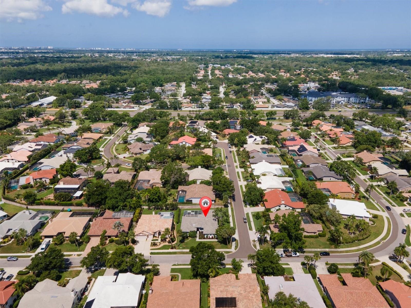 Gulf Beaches & Ocean Waters in View