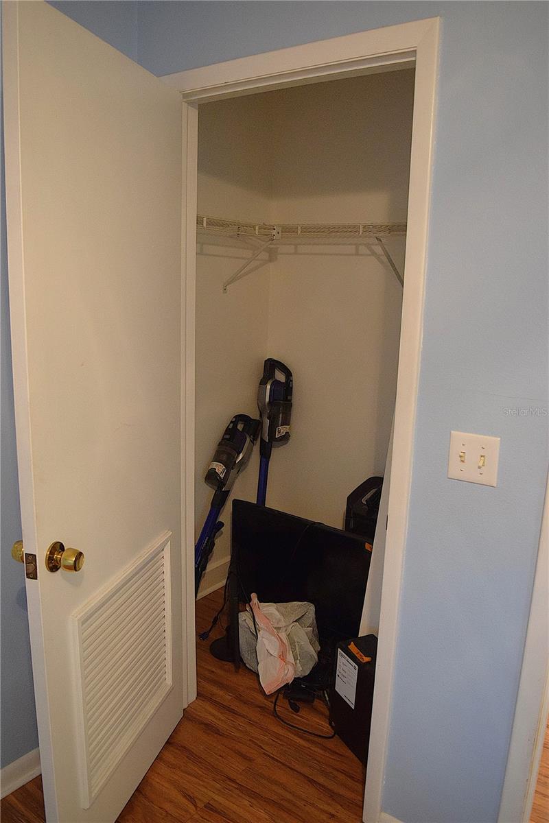 2nd bedroom walk-in closet