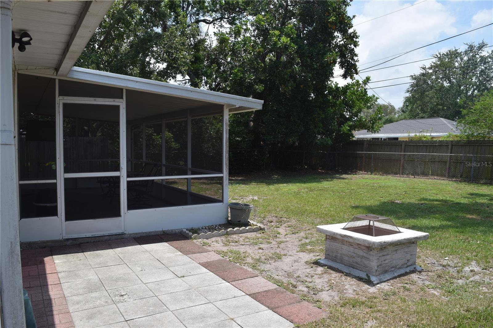 Back yard