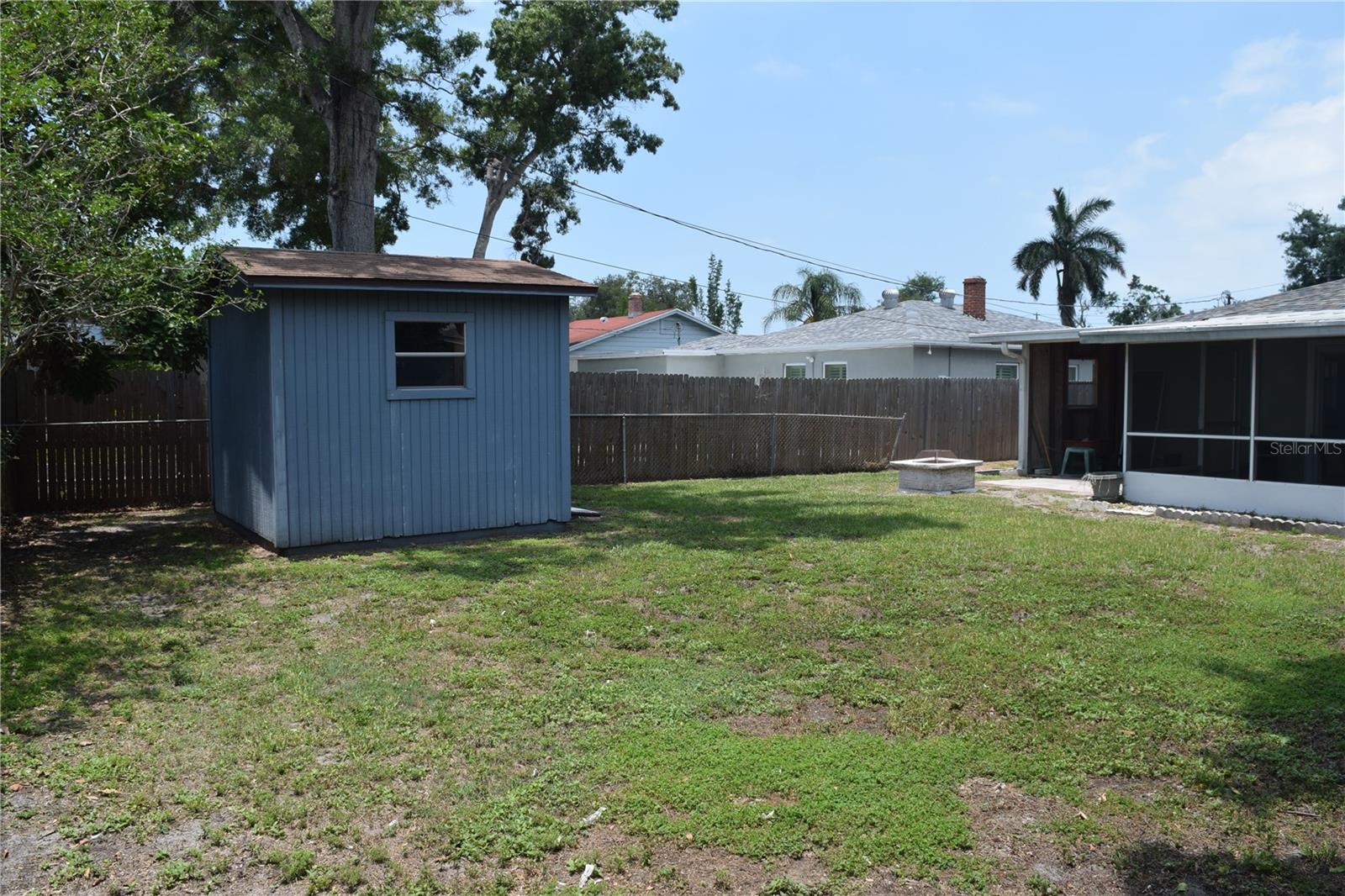 Back yard