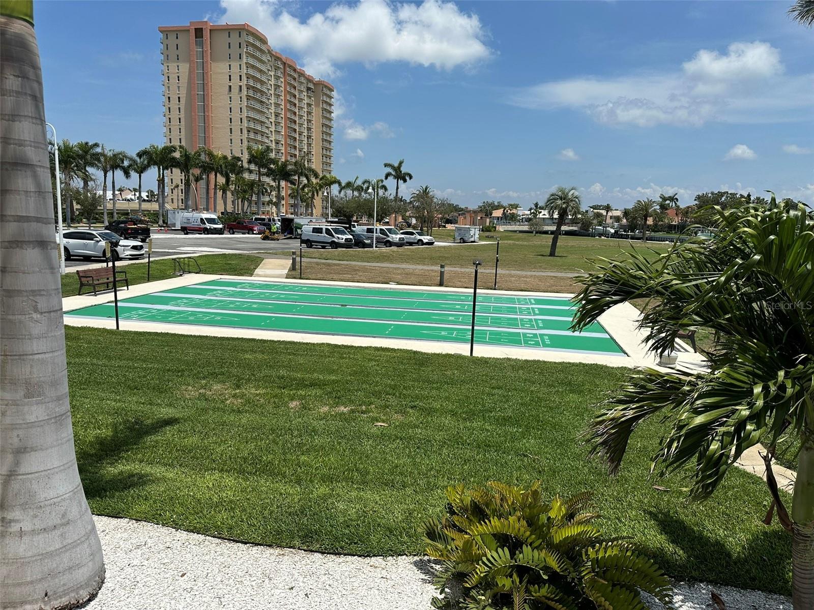 Shuffleboard at Residents Club