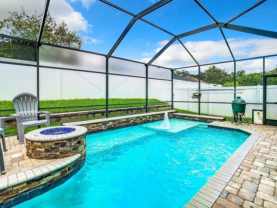 Heated pool!