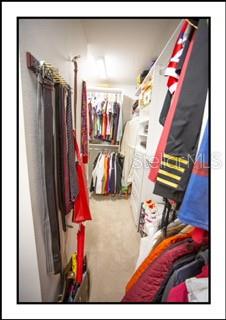 Primary walk-in closet