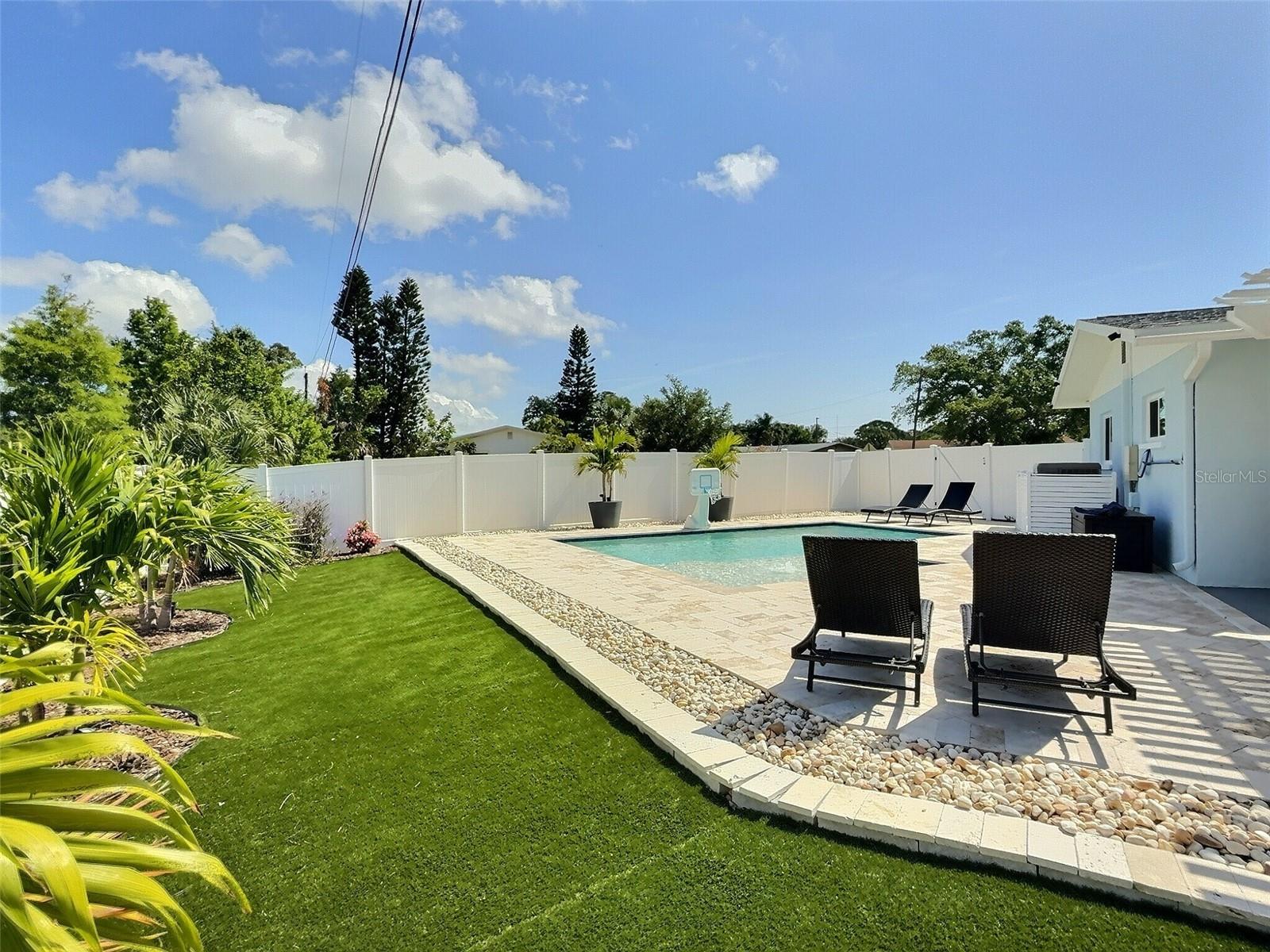Turf play area