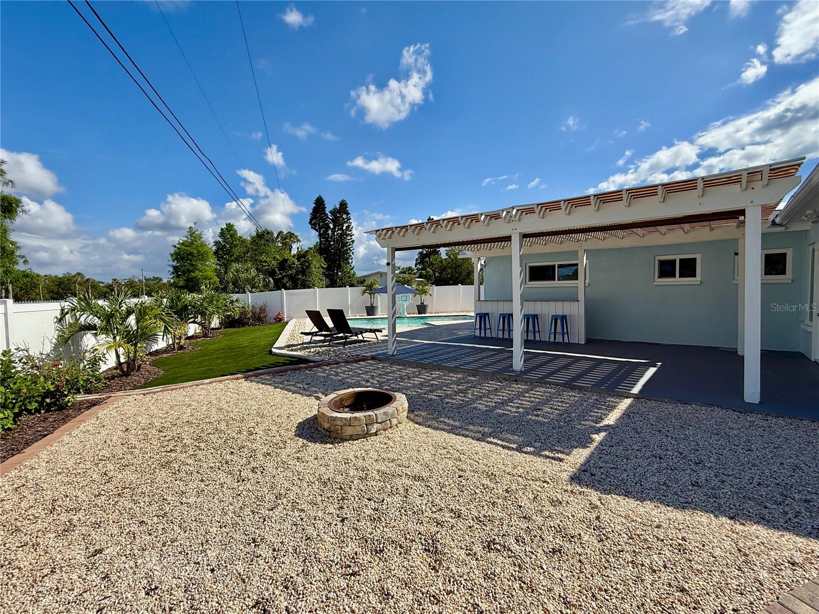 Oversized yard