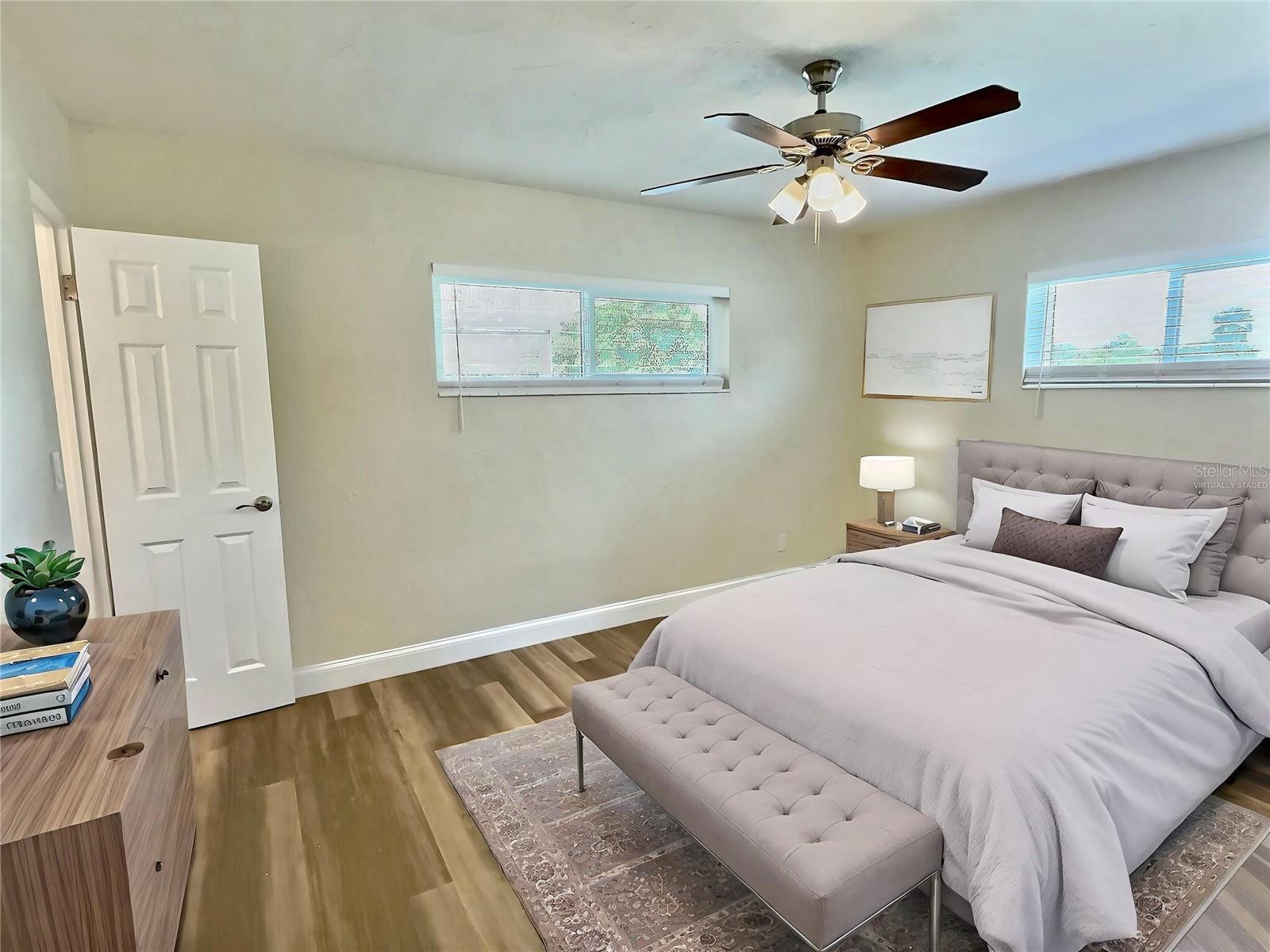 *VIRTUALLY STAGED* Primary bedroom
