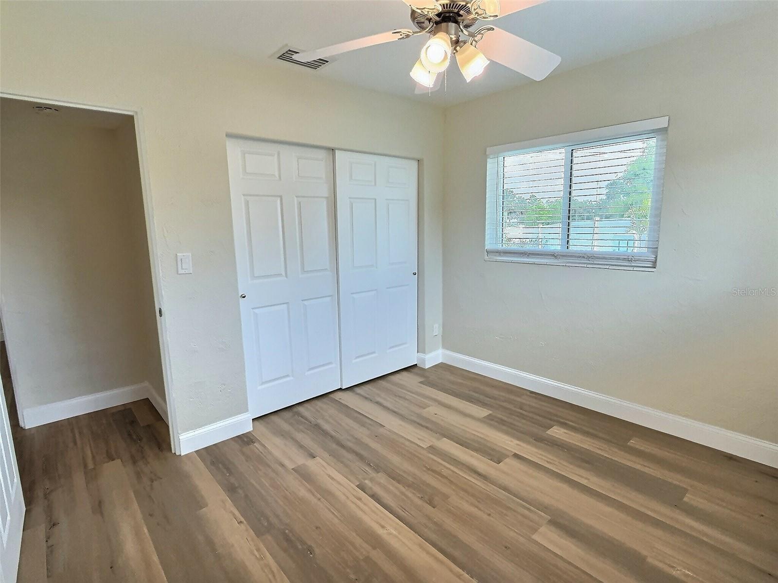 Bedroom 2 with built in closet