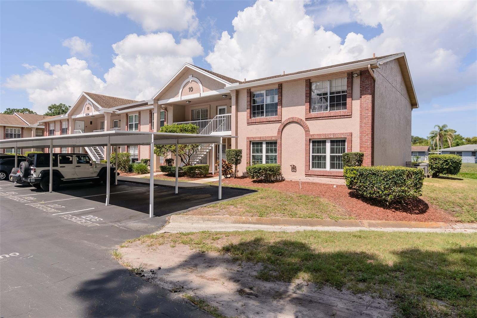 Updated and refreshed 2BR/2BA condo on a canal in a gated 55+ community. Newer carport.