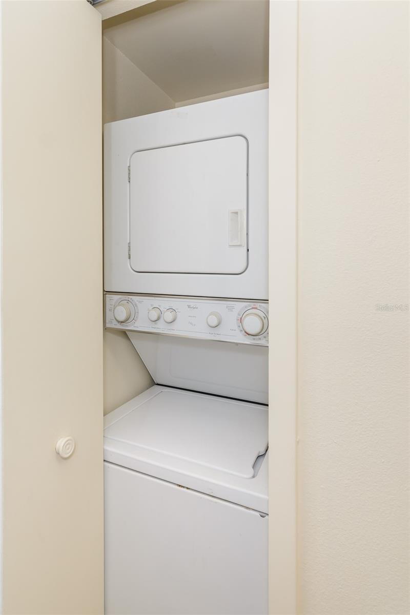 Newer washer and dryer.