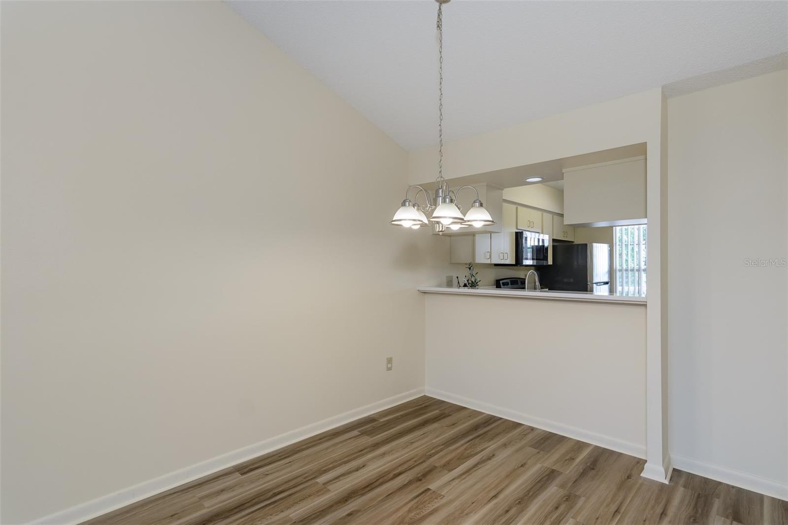Dining room within great room.