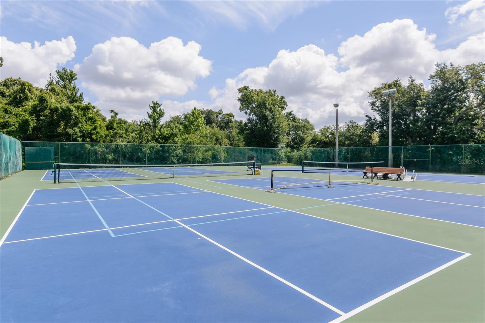 Pickleball courts