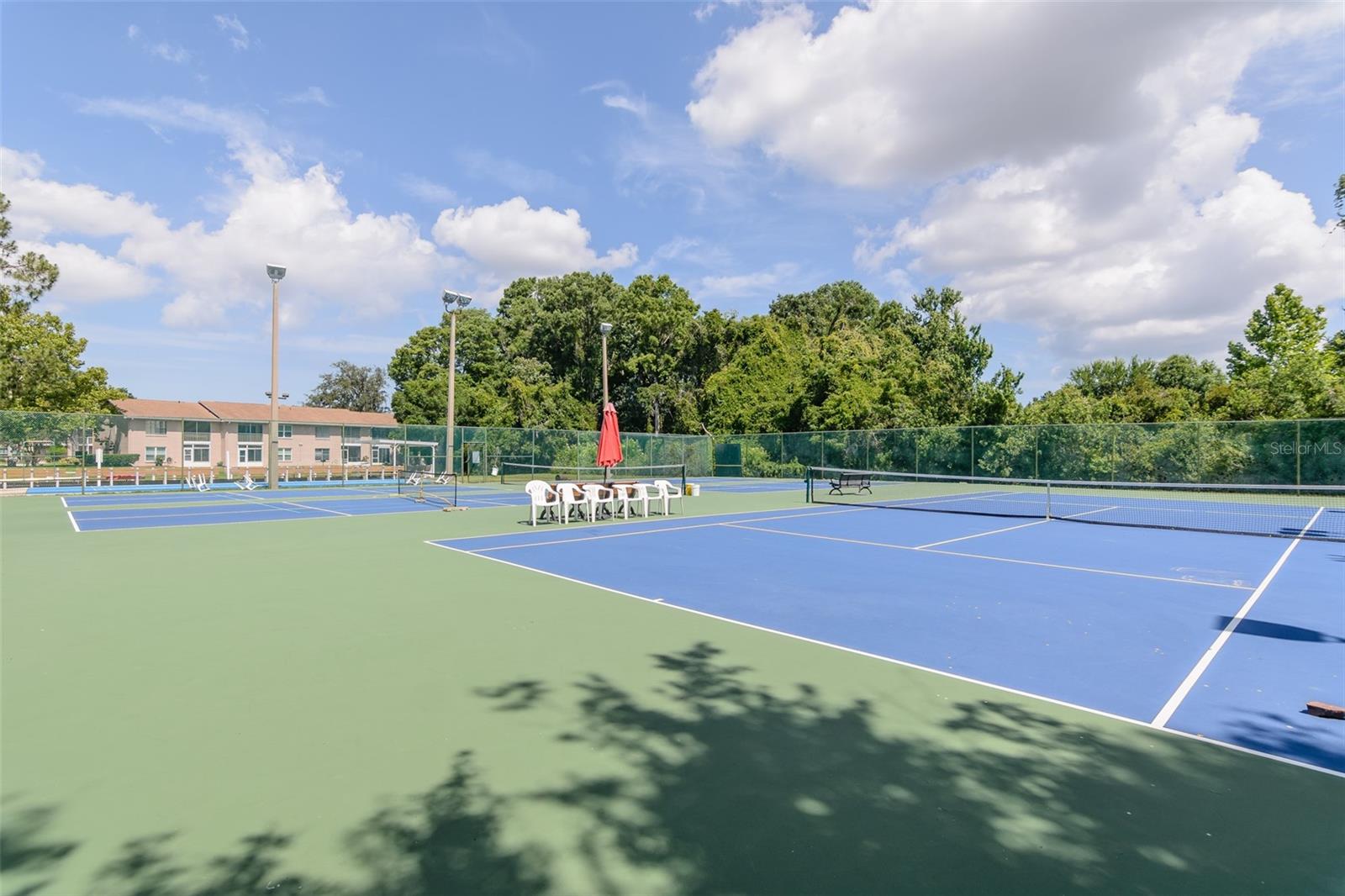 All courts are in beautiful condition!