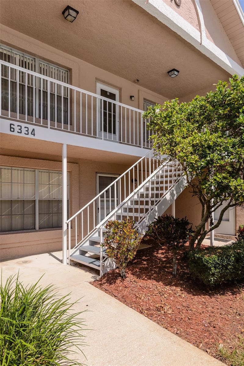 Second floor entrance