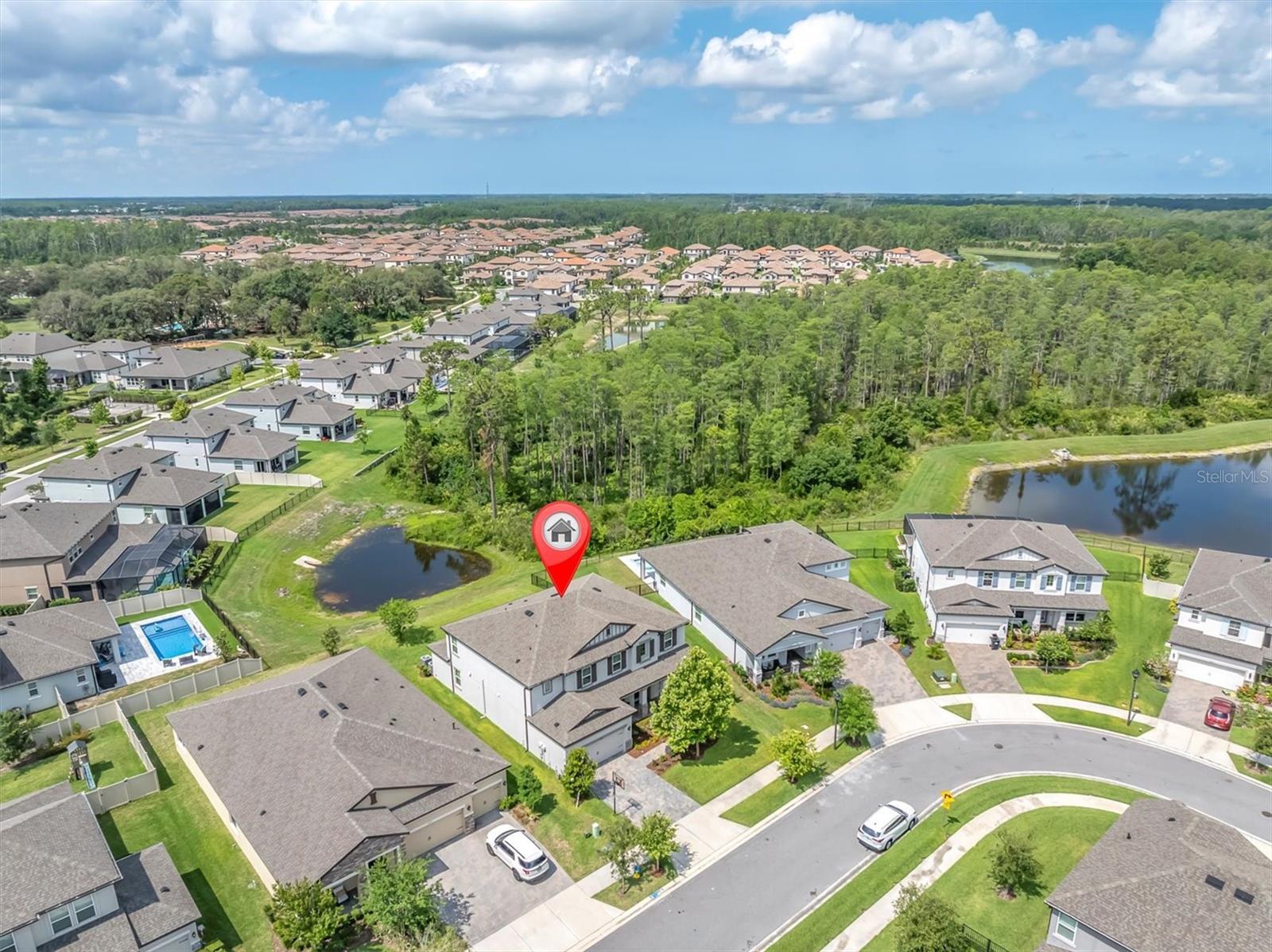CONSERVATION LOT OS PRIVATE WITH POND AND TREES
