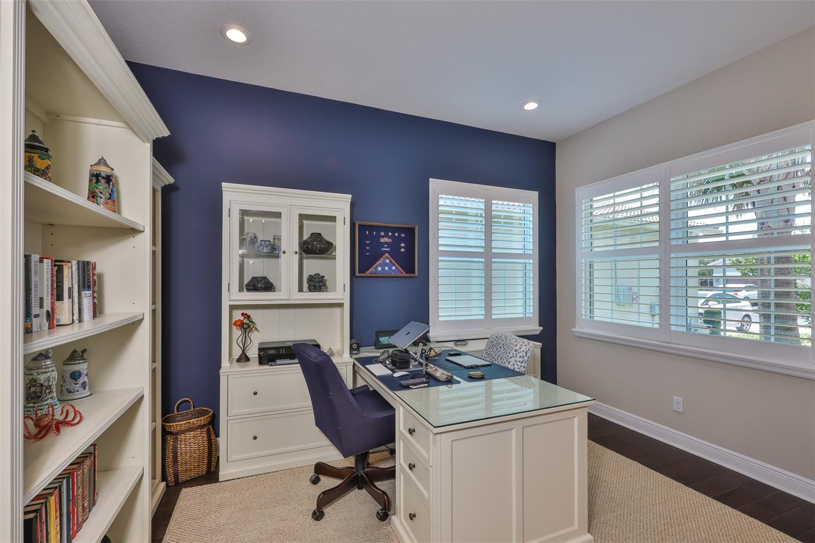 Office with built-in Desk