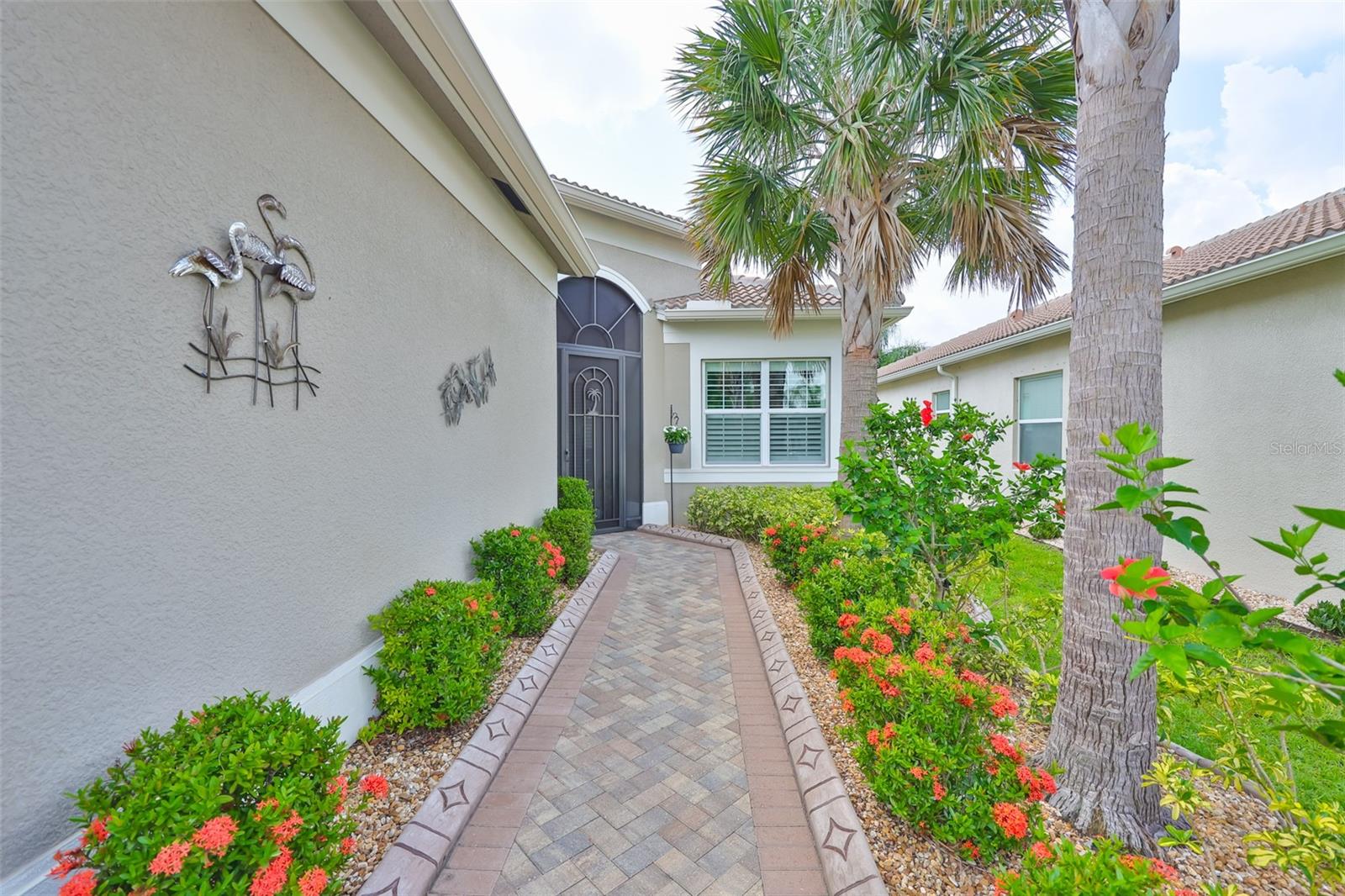Walkway to Front Entry