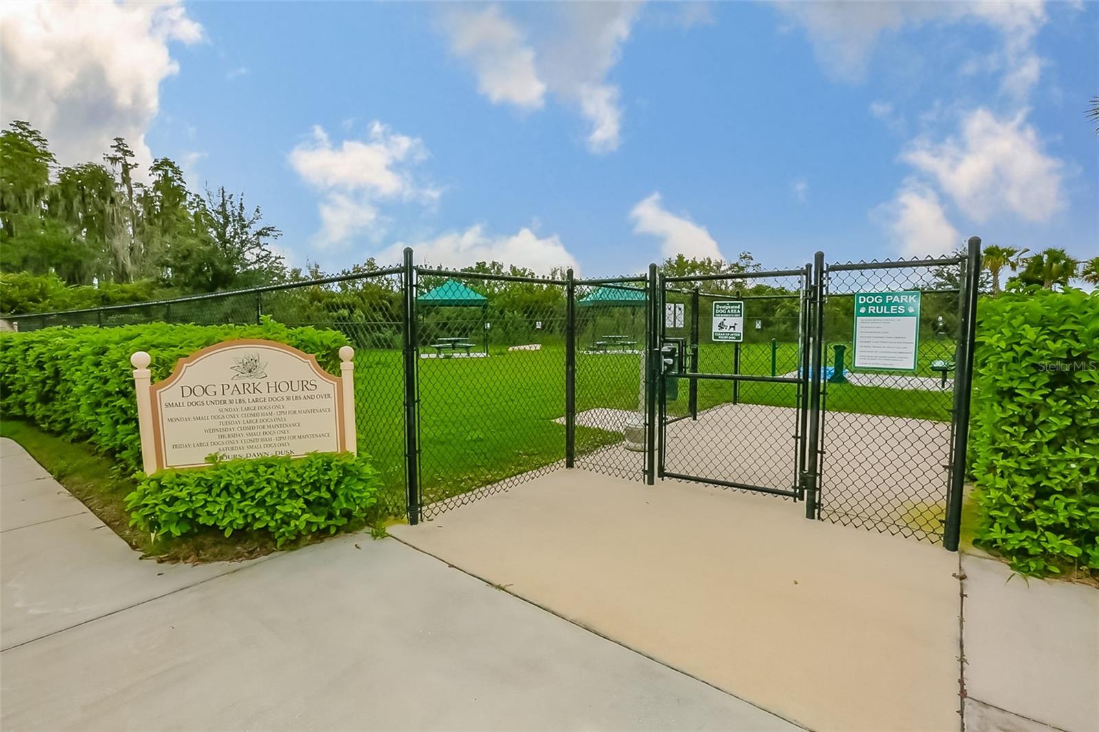 Dog Park Entrance