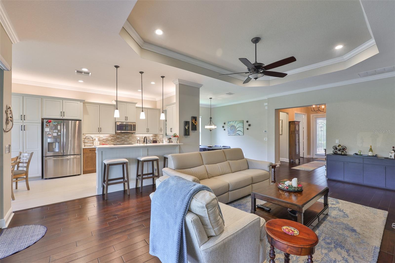 Living Room to Kitchen