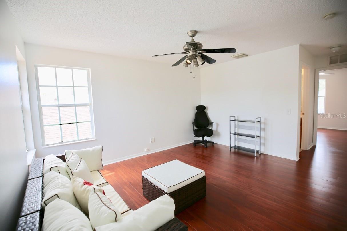 upstairs loft area
