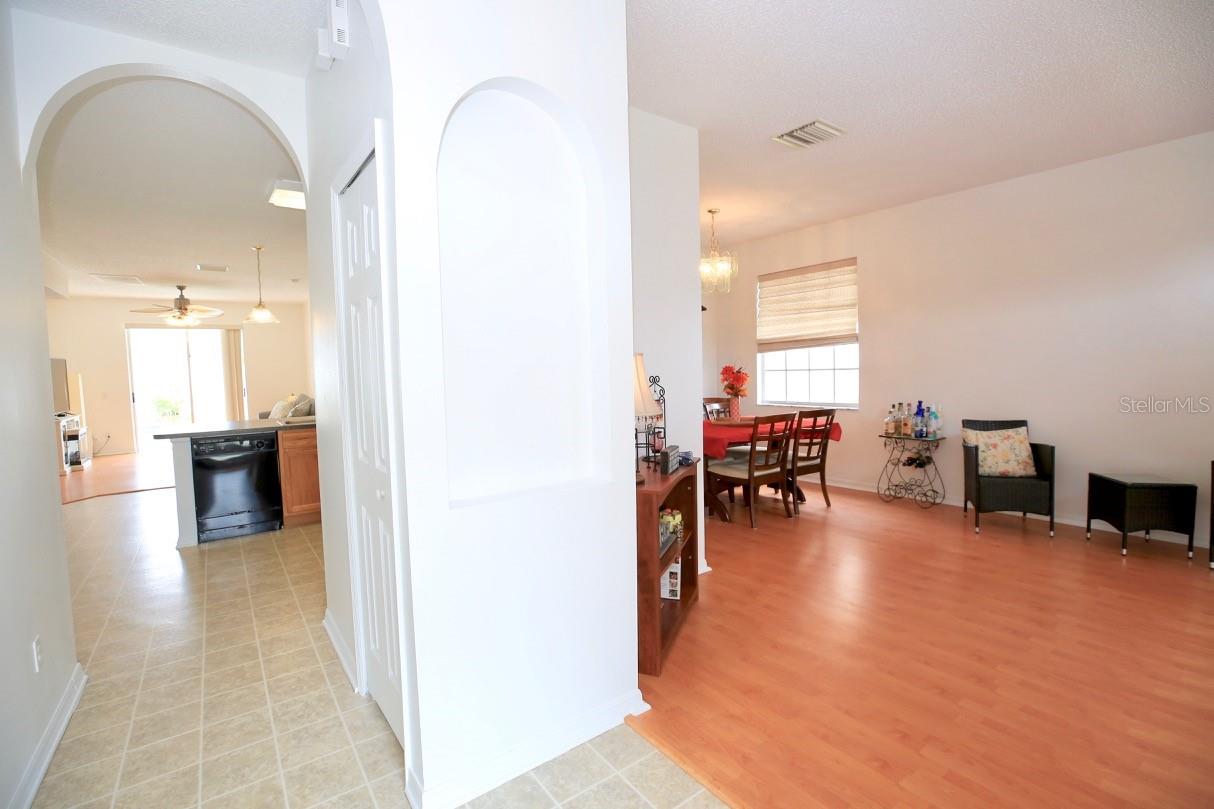 entry view into the home