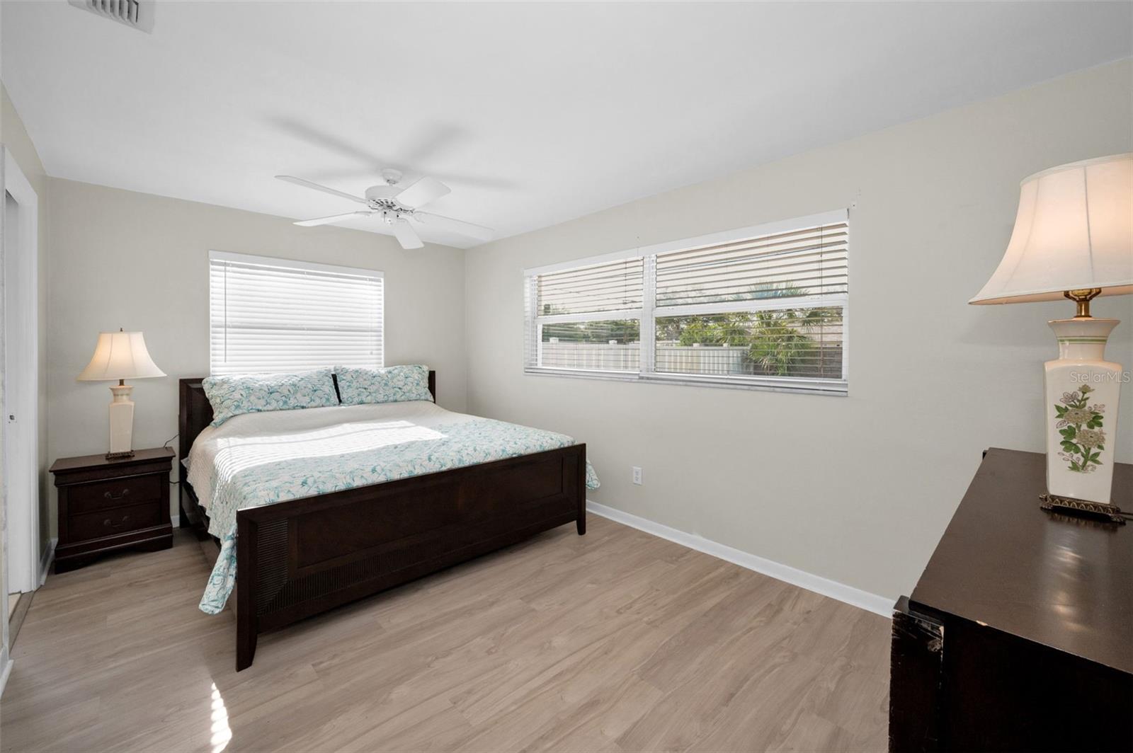 .. Bedroom #2...  Located Off Family Room - Faces Back Yard.