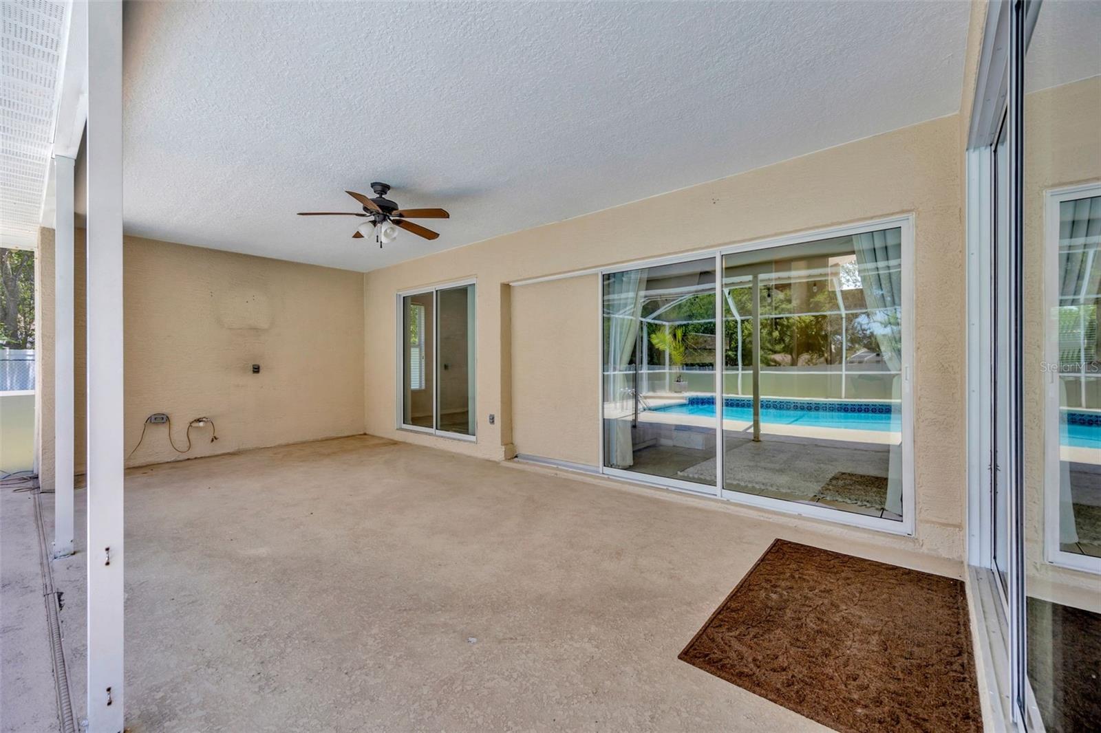 Large Covered Patio