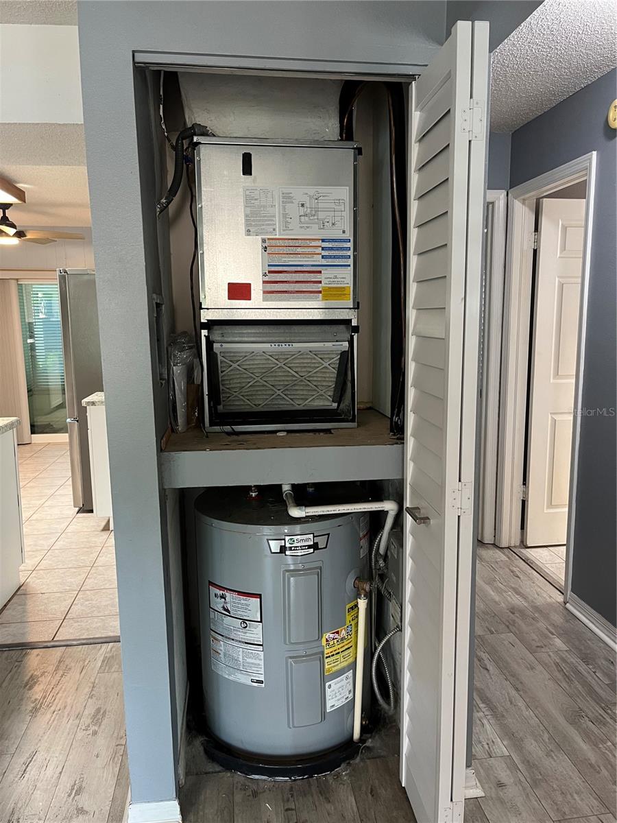 LG washer/dryer  inside