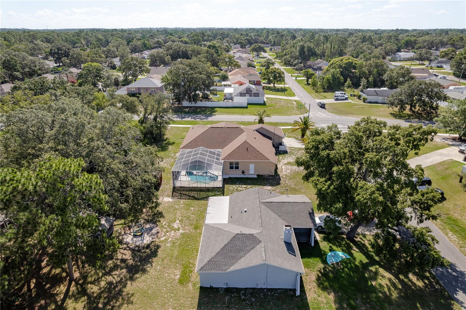 OVERVIW LOOKING EAST