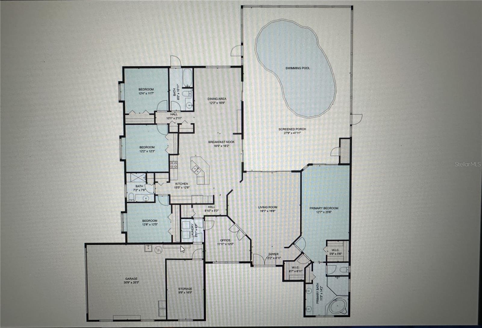 See MLS listing attach-ment for detailed view.